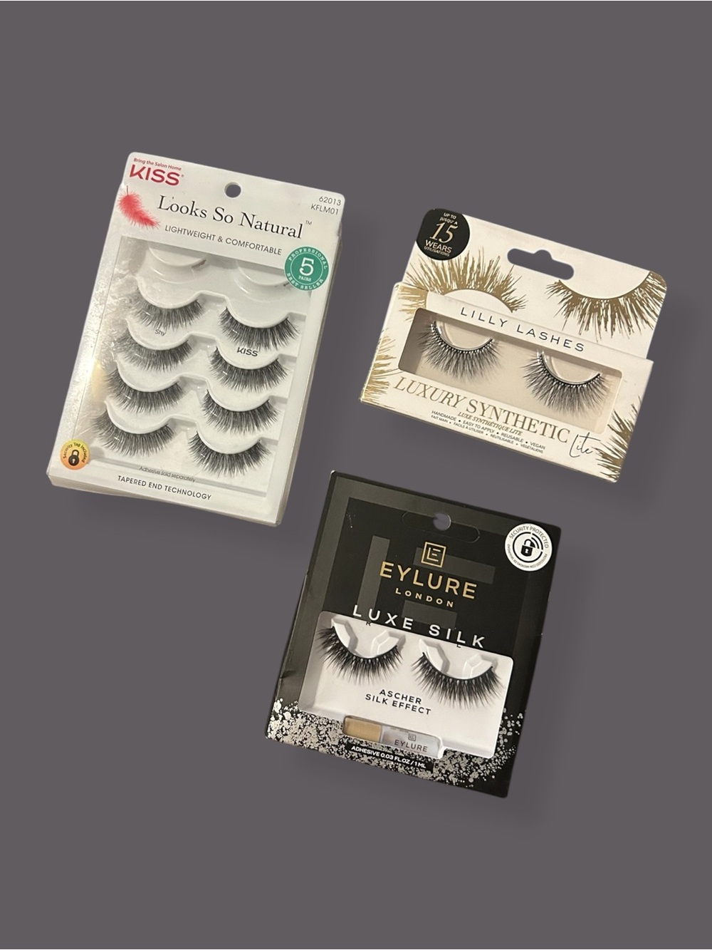 Lash Bundle Pack Dramatic & Natural False Eyelashes
